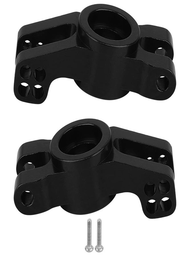 Pothyes Aluminum Front Rear Swing Arm & Steering Knuckle C-Hub Kit Compatible with 1/14 MJX Hyper Go 14210 14209 H14BM RC Upgrade Parts (Black) - Image 2